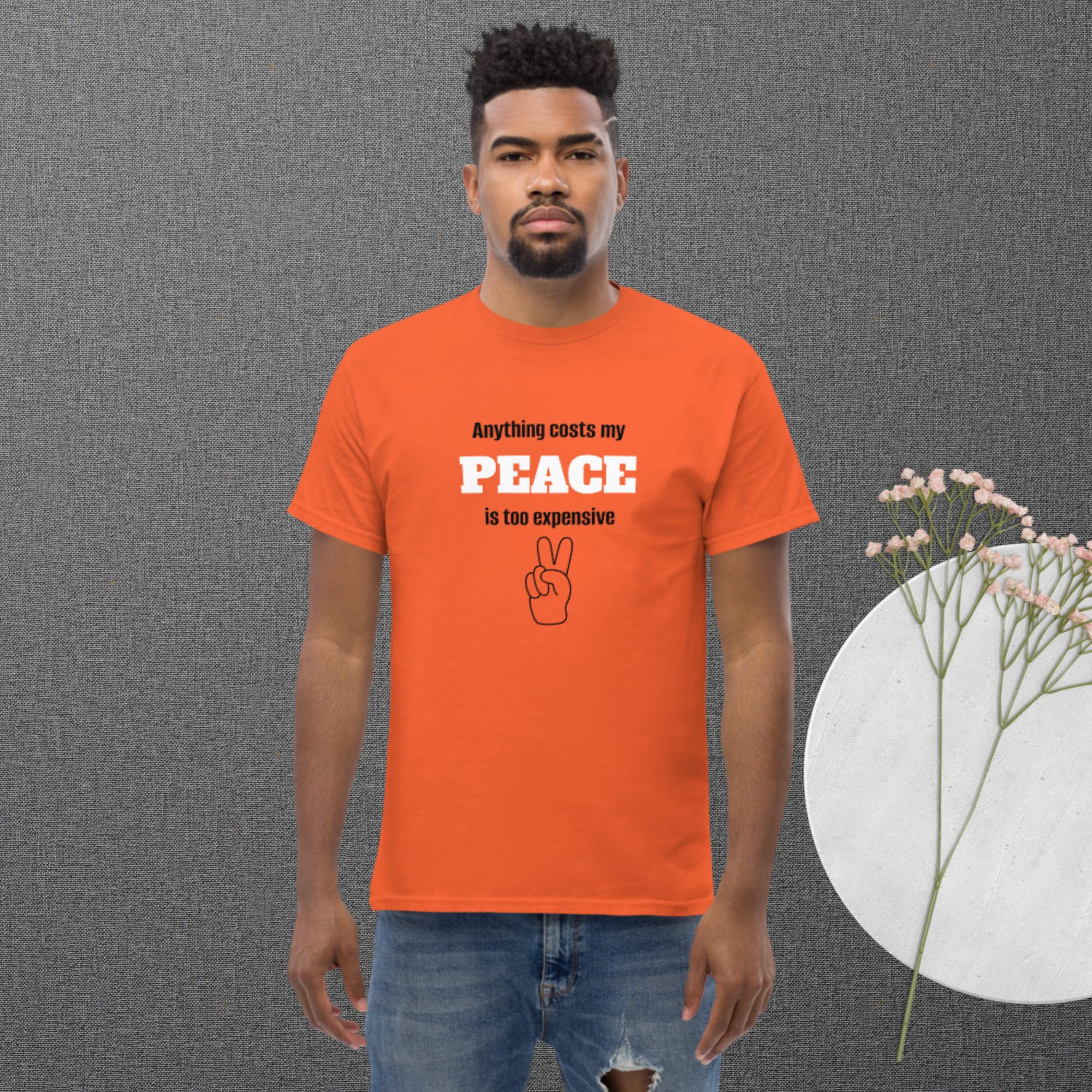 Men's classic tee-Peace