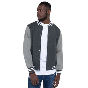 Men's Letterman Jacket- I GO TO THE UNIVERSITY OF LIFE