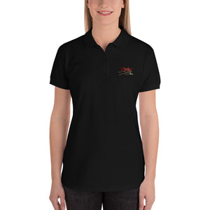 Women's Polo Shirt-Touched by Tiny