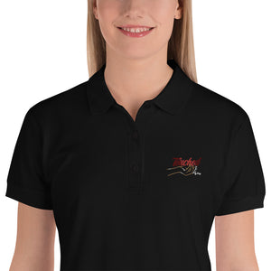 Women's Polo Shirt-Touched by Tiny