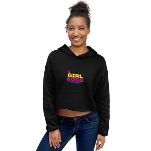 Crop Hoodie-Girl Boss