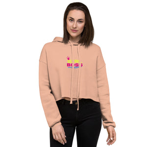 Crop Hoodie-Girl Boss