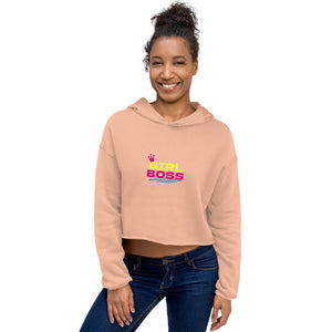 Crop Hoodie-Girl Boss