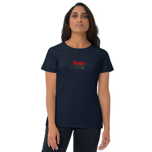 Women's short sleeve t-shirt-Touched by Tiny