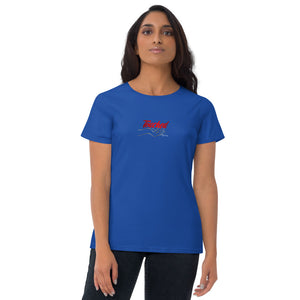 Women's short sleeve t-shirt-Touched by Tiny