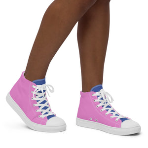 Women’s high top canvas shoes- Vice